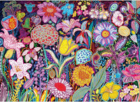 1000 Piece Puzzles for Adults, Premium Magic Book Jigsaw Puzzle – Fun for Kids & Family - Floral Flower