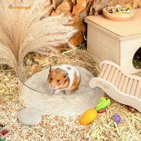 Niteangel Hamster Desert Bath Sand: 2.5lb/40oz No-Dust Bath & Easy - 2.5LB/40oz / Desert Sand & Zeolite Particles - image 4