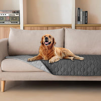 Waterproof Blanket, Couch Covers for Dogs, Reversible Protector – Essentials for Dogs - 30x70 Inch (Pack of 1) / Dark Grey/Light Grey