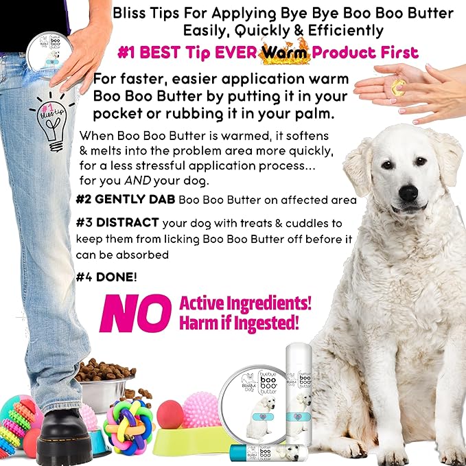 The Blissful Dog Kuvasz Boo Boo Butter, 1 Ounce
