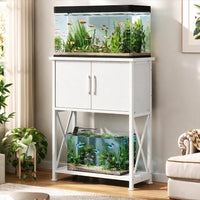 5-10 Gallon Fish Tank Stand - White / 5-10 Gallon - image 2