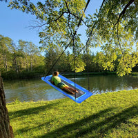 Trekassy 700lbs 60" Large Rectangle Platform Tree Swing for Kids - Blue - image 2