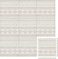 Play Platoon Kids Play Mat, 9 Tile 72x72 Inch - 72"L x 72"W x 0.6"Th / Canyon