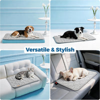 Waterproof Cooling Mat for Large Dogs 28x41 - Grey / 30x48 - image 3