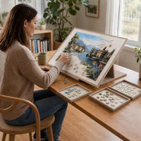 Yunihome puzzle board for 1000 pieces with 4 sorting trays and protective cover - view 17