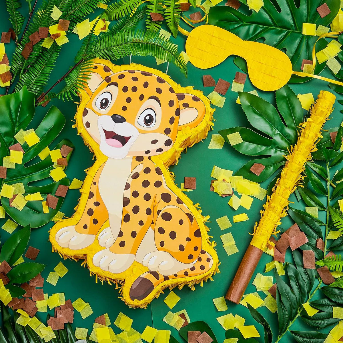 Lewtemi Robot Piñatas Birthday Party Favor - Leopard Style - image 2