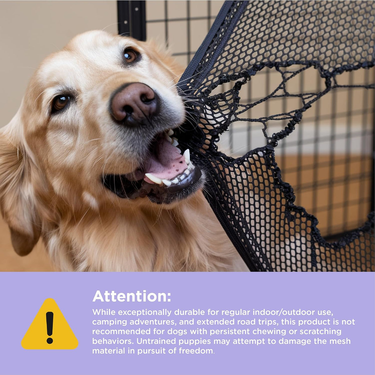Lesure Portable Soft Collapsible Dog Crate for Large Dogs - Light Grey / 36.0"L x 23.0"W x 25.0"H - image 2