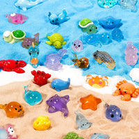 Mini Ducks 100 Pack Tiny Ducks Glow in The Dark – Fun for Kids & Family - Mini Ocean Animals