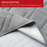 Moonsea Waterproof Blanket Dog Bed Cover with Non-Skid Bottom - 52" X 82" / Grey - image 3