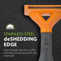 FURminator Large Dog Undercoat deShedding Tool for Long Hair – Essentials for Dogs - Deshedding Bundle long hair / Medium - image 4