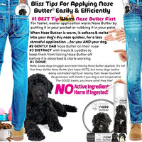 The Blissful Dog Portuguese Water Dog Unscented Nose Butter - Dog Nose Butter, 2 Ounce