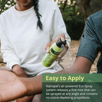 Natrapel Tick & Insect Repellent Eco-Spray - Bug Spray with 20% Picaridin - Family Protection Against Mosquitoes, Ticks & More - Up to 12 Hours of Protection - 6 oz (2 Pack)