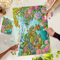 Funny Dog Pizza Jigsaw Puzzles, Food Kitchen - Misty Rain - image 3