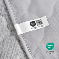Cozy Bliss Leakproof Cooling Blanket for Large Dogs, Q-Max 0.5 - Heather Silver Grey / 60*80 - image 4