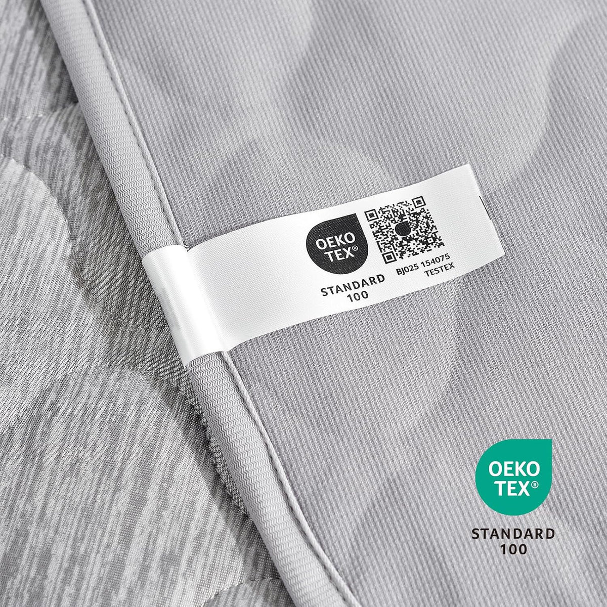 Cozy Bliss Leakproof Cooling Blanket for Large Dogs, Q-Max 0.5 - Heather Silver Grey / 60*80 - image 4