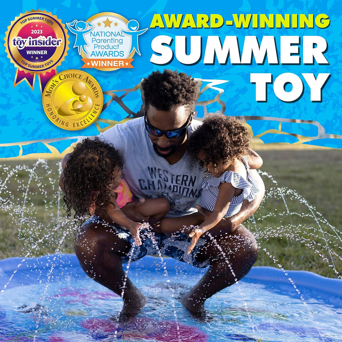 SplashEZ 3-in-1 Splash Pad - Sea World | 89 Inch XXL - image 2
