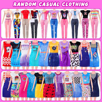 135 Pcs Doll Clothes and Accessories with Doll - MT002A - image 4
