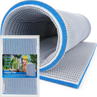 8-Layer Fast-Acting Aquarium Filter Pad - 15.75"x11.81"x0.6" (1 Pack)