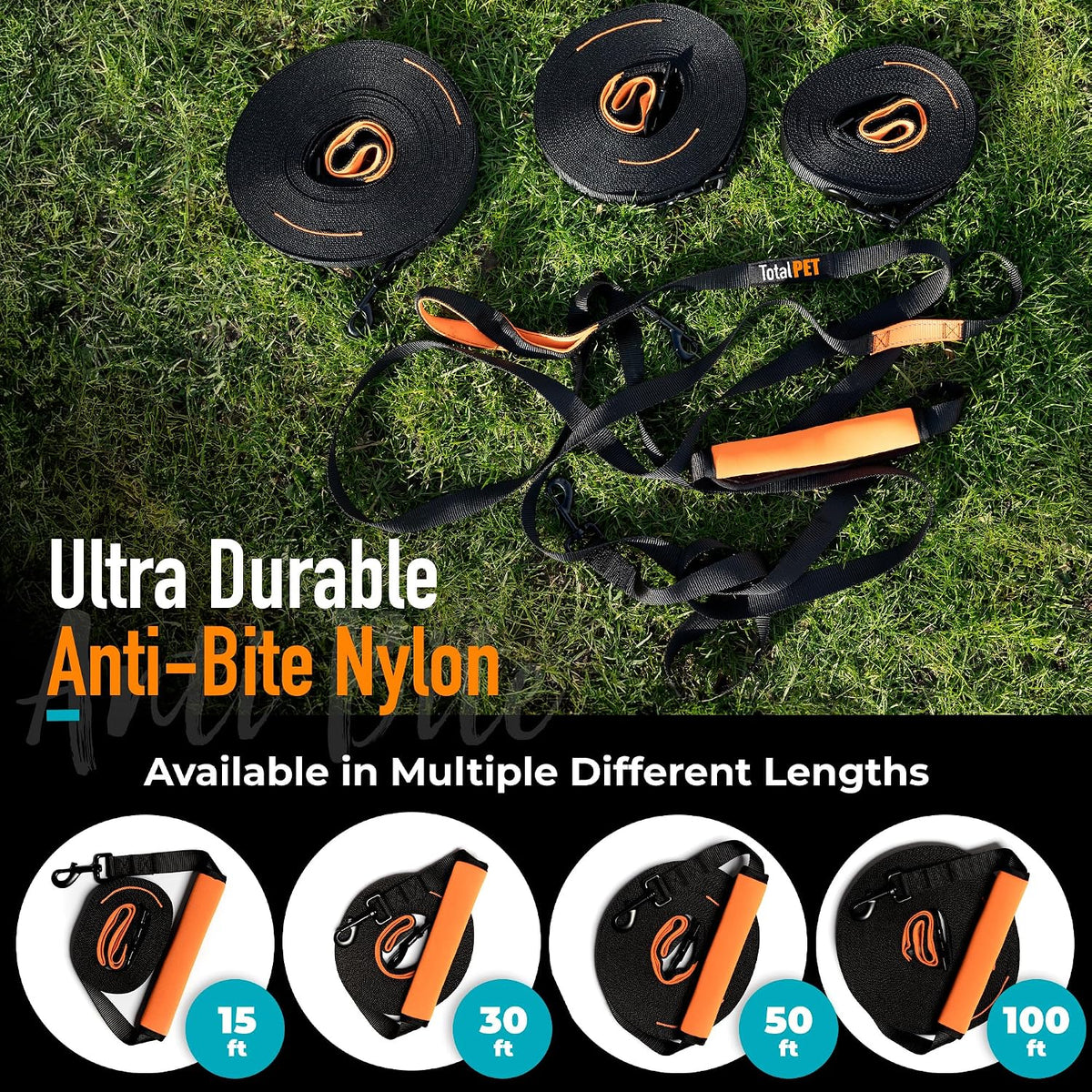 100ft Long Leash for Dogs - 100ft - image 4