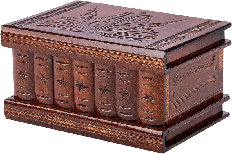 Puzzle Box with Hidden Compartments, Secret Lock and Key – Fun for Kids & Family