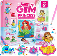 Klever Kits 16 Projects Gem Painting - Princess