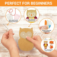 Craftorama Sewing Kit for Kids - Woodland Animals - image 4