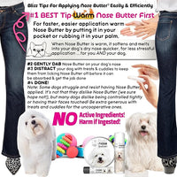 The Blissful Dog Coton De Tulear Unscented Nose Butter, 0.15-Ounce