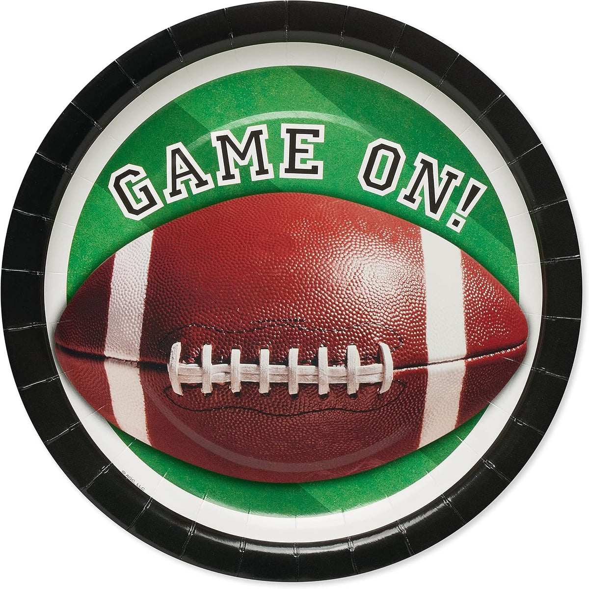 American Greetings Football Party Supplies - Dinner Plates