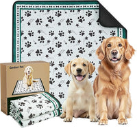 Gardner Pet Washable Dog Pee Pads, 36'' x 36'' Non Slip Dog Mats with Great Urine Absorption, Reusable Puppy Pee Pads for Potty Training - 2 Pack