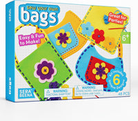Serabeena Sewing Kit for Kids Ages 4-8 - Bags