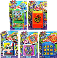 JA-RU Portable Tic Tac Toe Mini Board Game 3256-1p – Fun for Kids & Family - 5 Pack / Assorted Games
