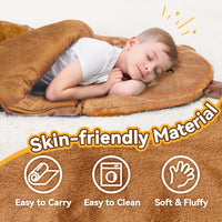 iPlay, iLearn Kids Unicorn Sleeping Bag - Capybara - image 2