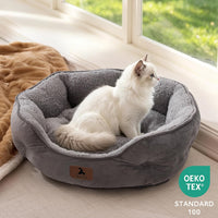 Small Dog Bed for Small Dogs, Cat Beds for Indoor Cats - Medium (Pack of 1) / Grey - image 4