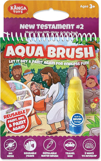 Water Reveal Coloring Scripture Book for Kids. – Fun for Kids & Family - New Testament #2