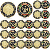Nosiny 20 Pcs Armor of God Coins Metal Christian Challenge Coins - Classic