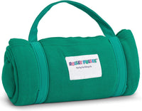 ROLLEE POLLEE Nap Sac Roll Up Napping Blanket with Attached Pillow - Green - image 2