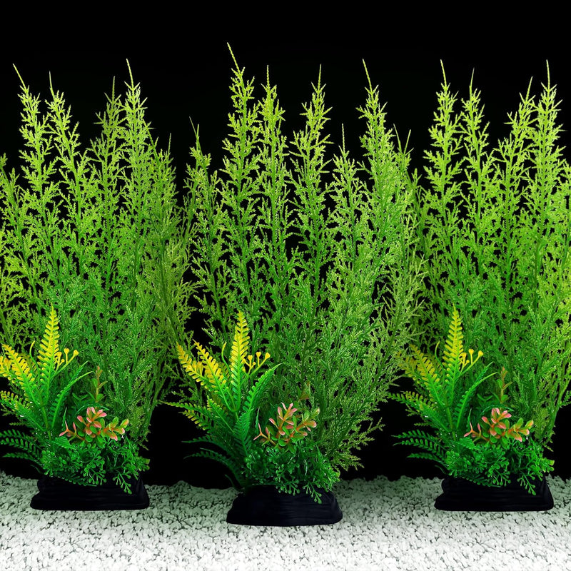 QUOZUO Fish Tank Accessories Large Plants