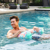 Big Joe Noodle Sling No Inflation Needed Pool Seat with Armrests - Sweet Shells Peach / Noodle Sling - image 3