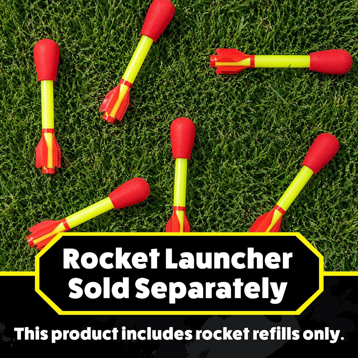 Stomp Rocket Ultra Rocket Refill Pack Soars Up to 200ft - Ultra Refill 6 Pack - image 2