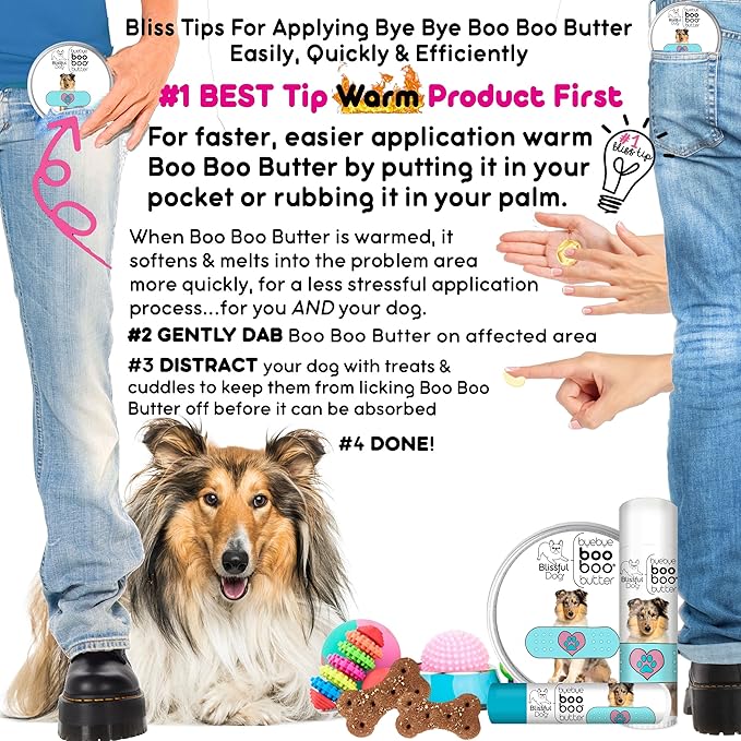The Blissful Dog 2 oz TIN Collie Booboo Butter