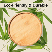 CatGuru Food Table for Cat Bowls - Standard / Bamboo - image 3