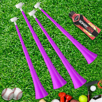 Collapsible Stadium Horn 24 Inch Vuvuzela Trumpet Blow Horns - Purple - image 4