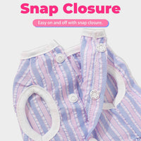 Dog Dress, Cute Pet Princess Dresses with Bright Color Design - Rose PinkBlue / XX-Small - image 4