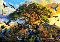 Halloween Puzzle 500 Piece with Lettered for Adults Gift - 1000piece - Forest Jubilee - 27.5x19.7" / Retired Models
