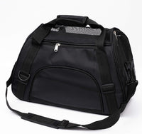 MuchL Cat Carrier for Cats Soft-Sided Travel Pat Carrier for Cat - Small-Black - image 4