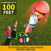 Toy Rocket Launcher for Kids, Outdoor Toys for Kids Ages 4-8 - 8P - image 3