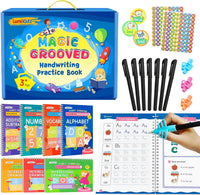 Magic Grooved Writing Practice Books for Kids 3-8 – Fun for Kids & Family
