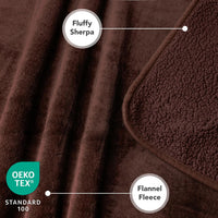 PetAmi Waterproof Dog Blanket Puppy Couch Bed Cover Queen 90x90 - Brown / Queen (90x90) - image 3