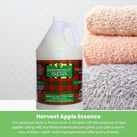 Best Shot Scentament Spa Seasonal Facial & Body Wash, Harvest Apple, 1 Gallon