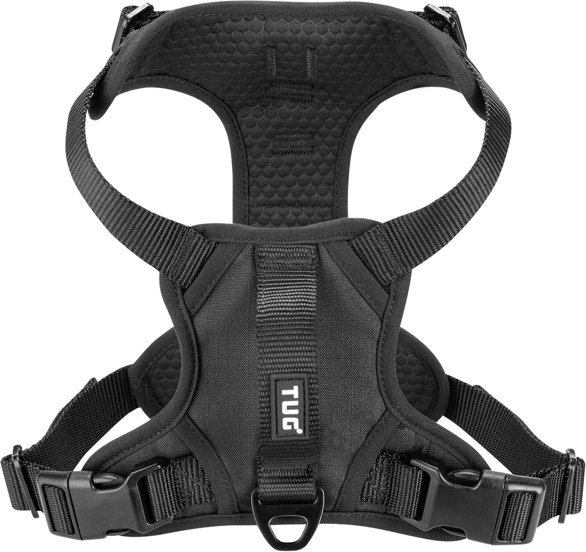 TUG Grab Dog Harness with Built-in Magnetic Traffic Leash – Essentials for Dogs - Small / Black - Basic Harness